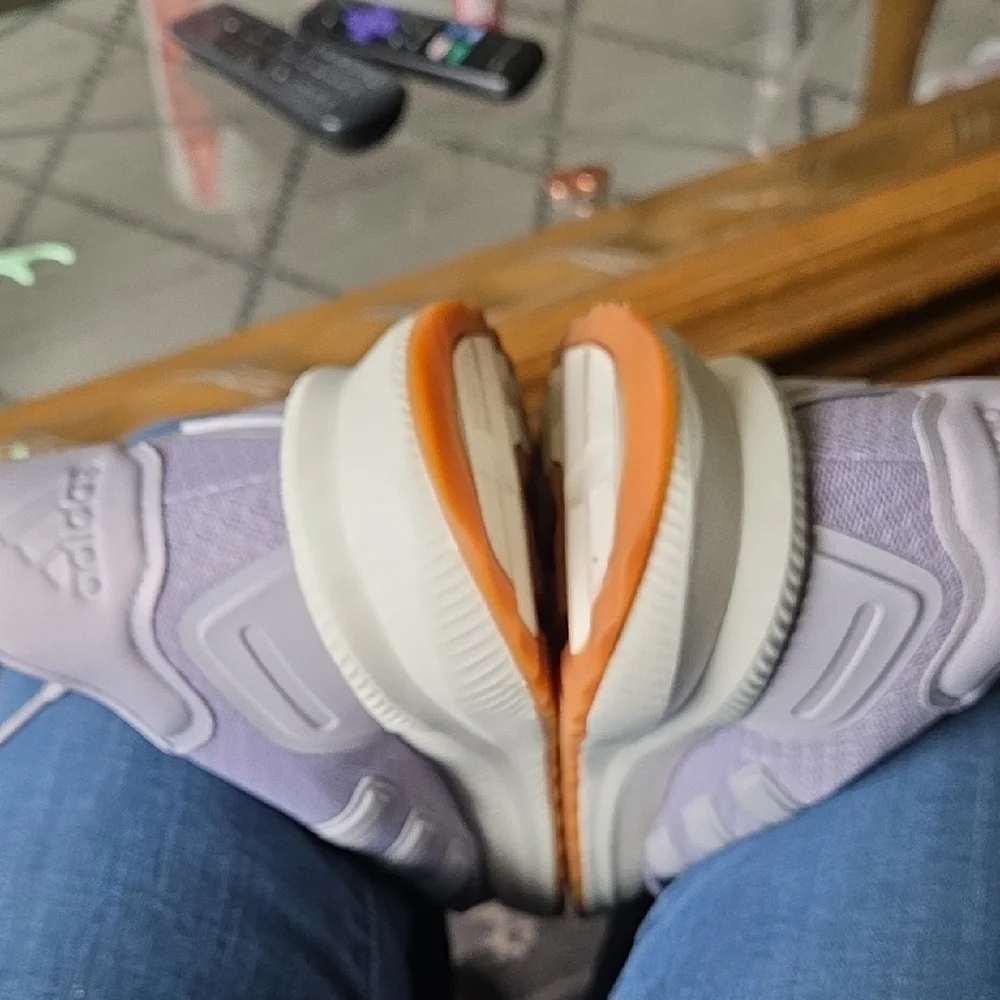 Adidas X_PLRPATH Sneakers in Lavender and White Shoes Worn Once To Small. - Picture 4 of 9